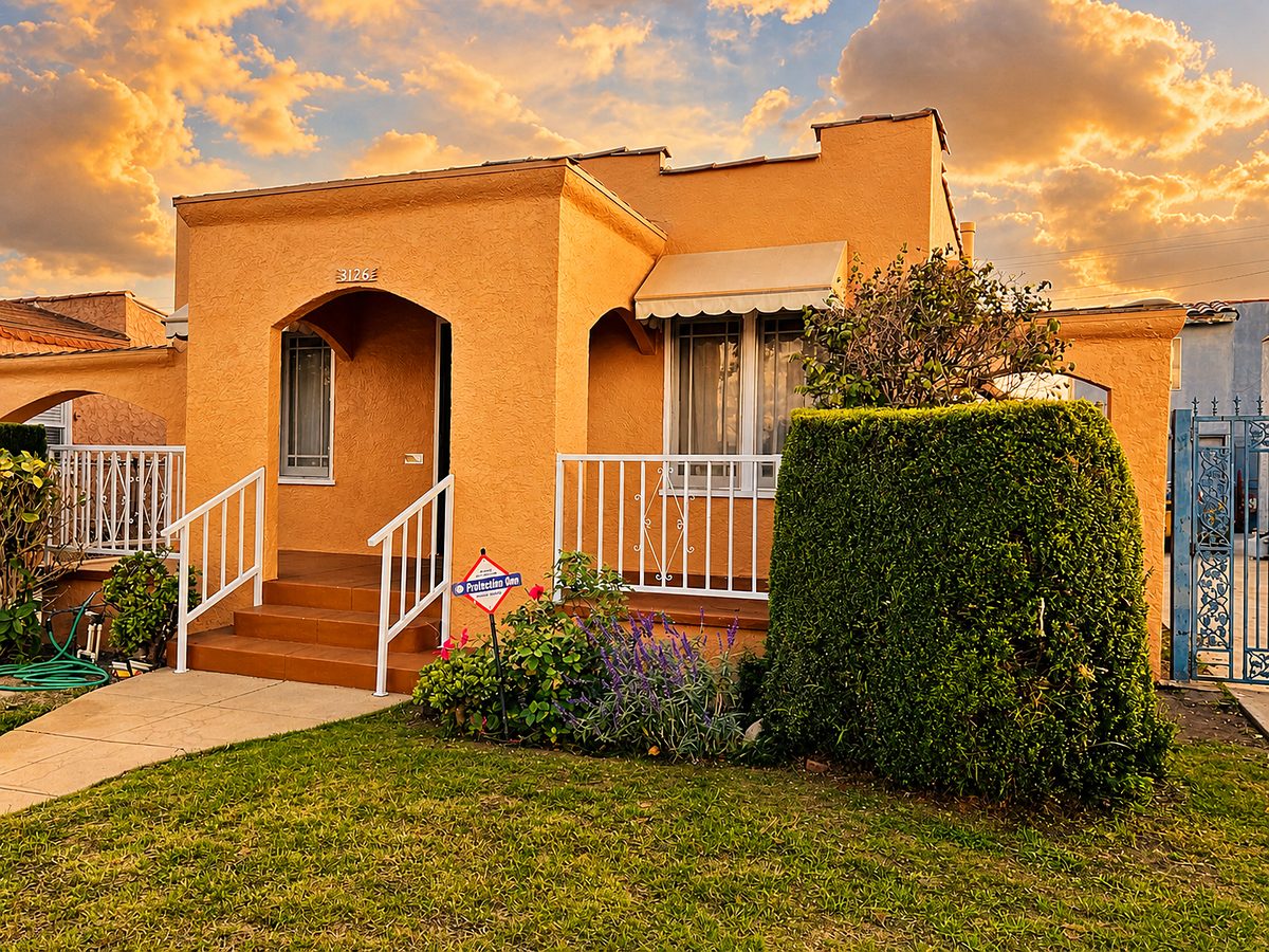 After: Fresh exterior paint in Los Angeles