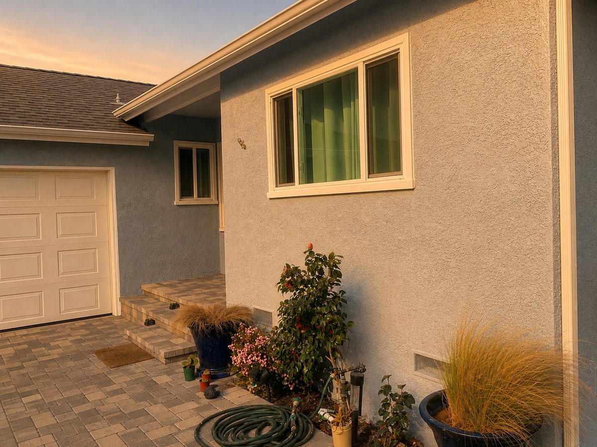 After: New windows and exterior paint in Torrance