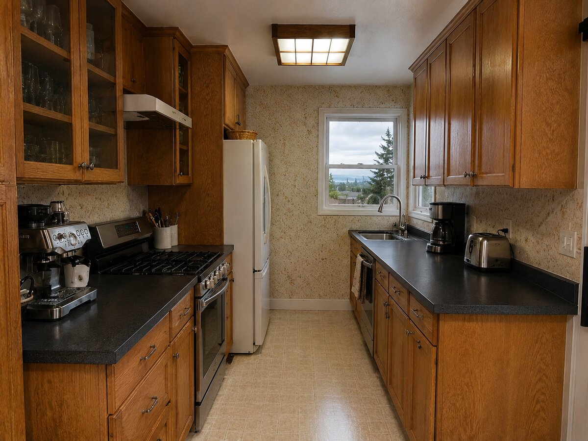 Before: Original interior in Lakewood