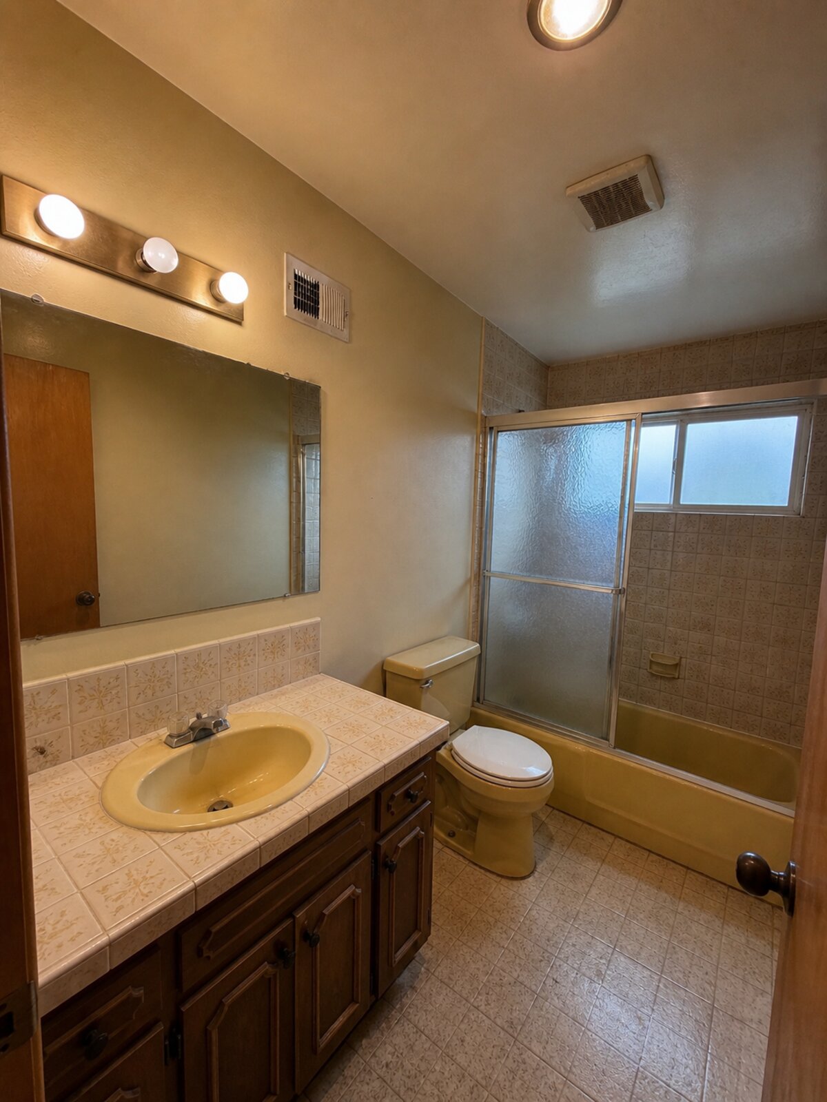 Before: Original interior in Carson