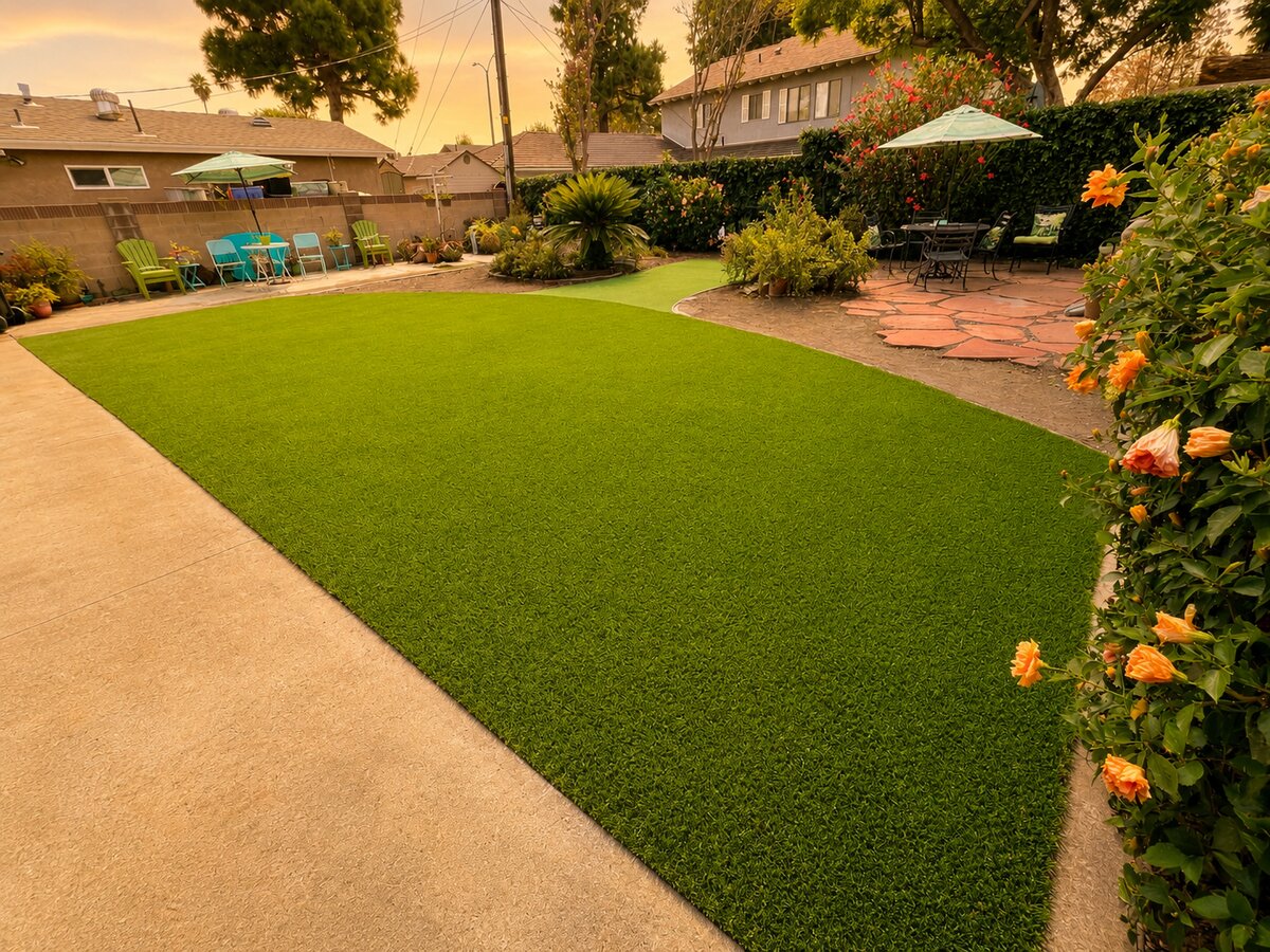 After: Artificial turf in Norwalk