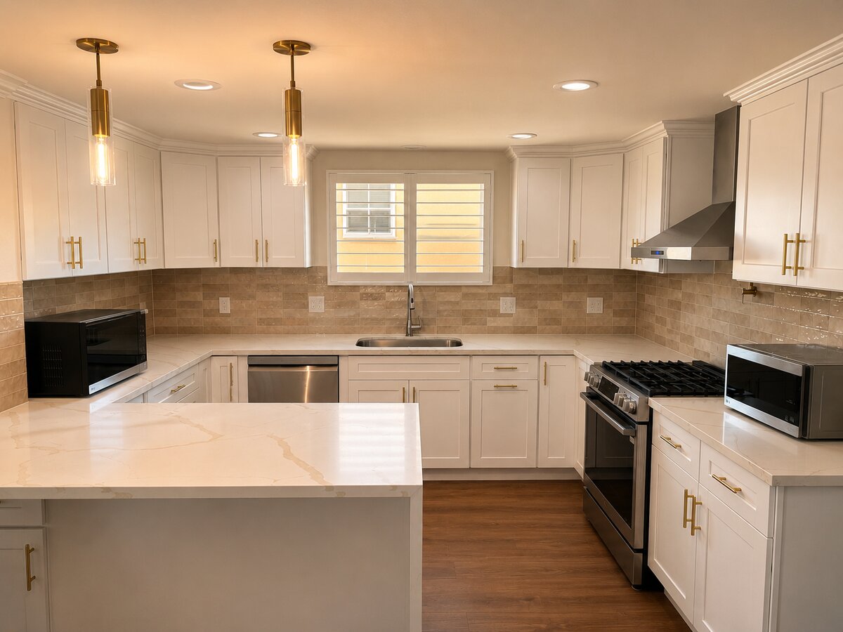 After: Kitchen remodel in Culver City