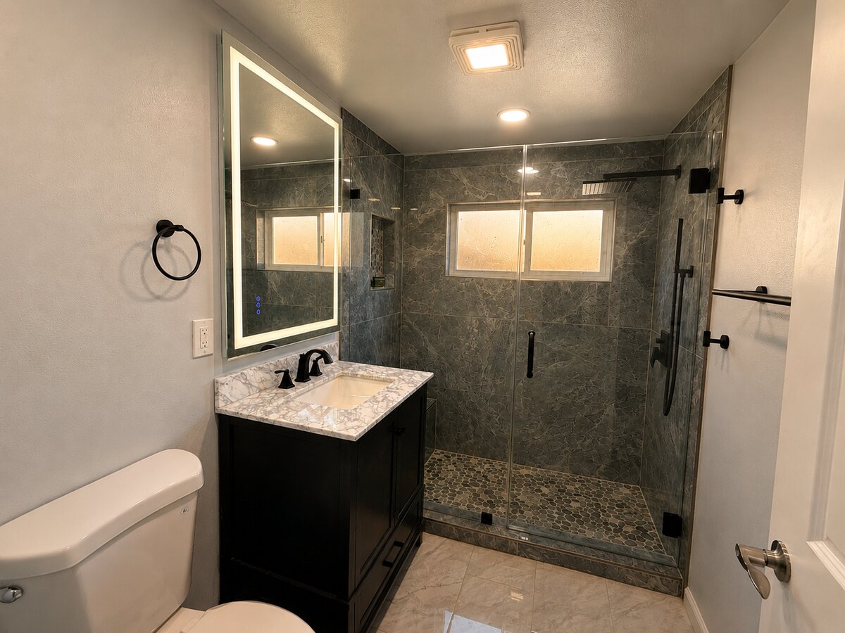 After: Bathroom remodel in Culver City