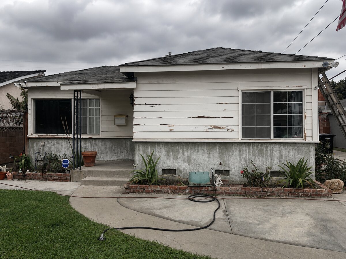 Before: Original site in Bellflower