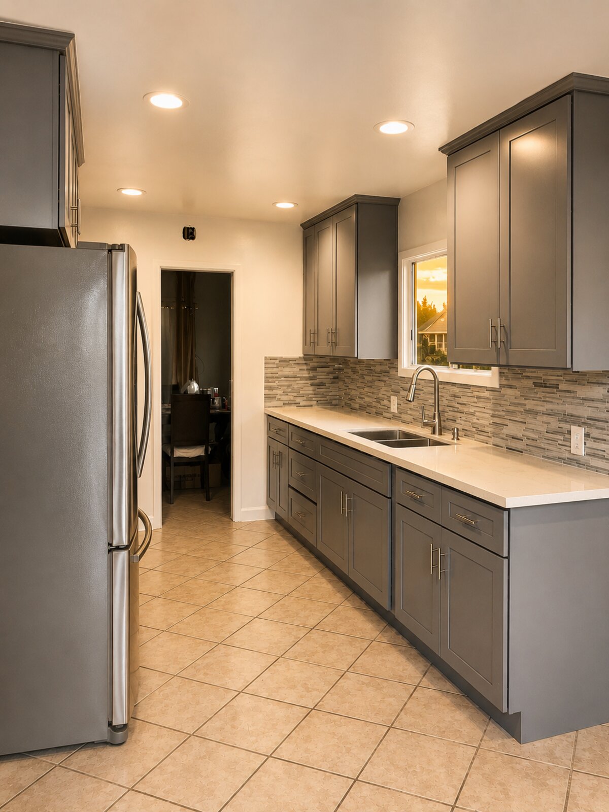 After: Completed remodel in Long Beach